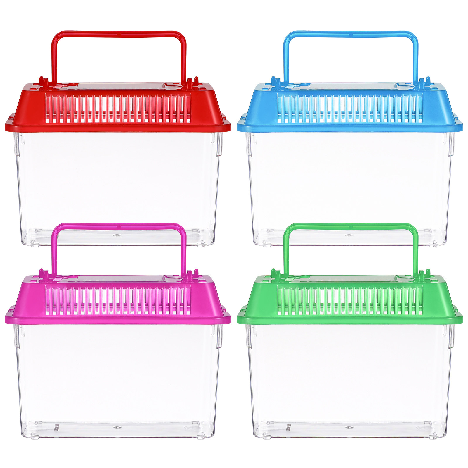 Betta Fish Tank - حوض سمك محمول صغير من البلاستيك