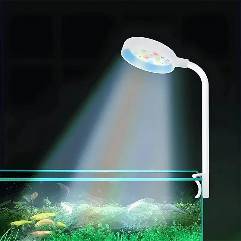 ضوء حوض السمك مع محول بمشبك LE - مراجعة Aquarium Light وسعره