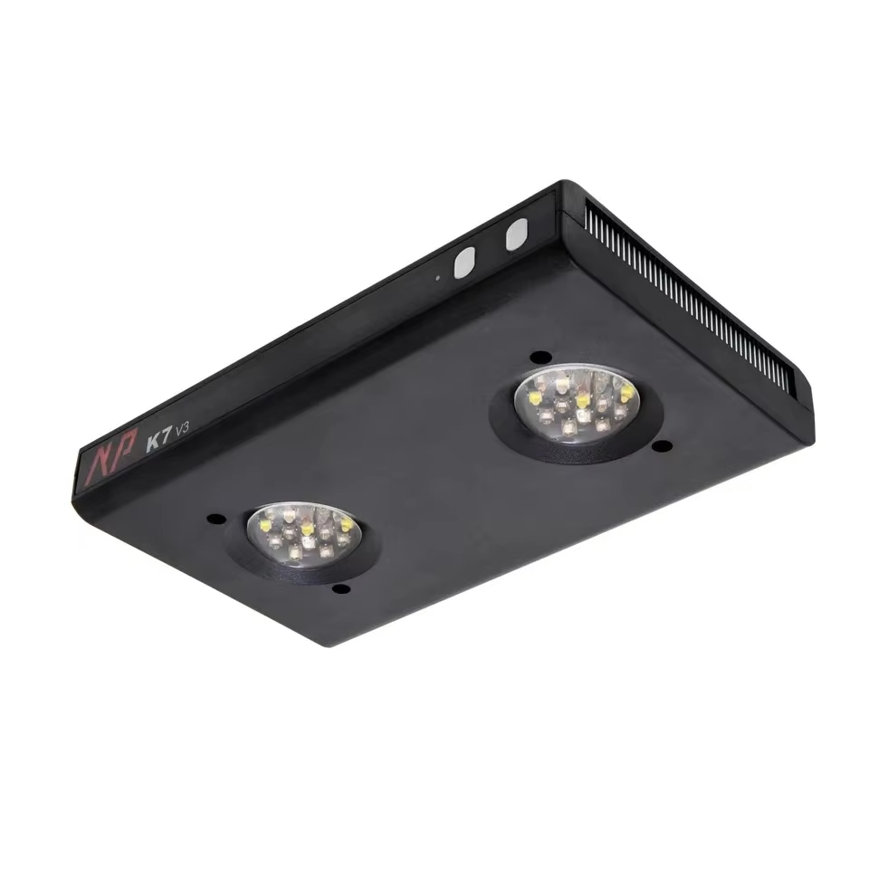 K7 140 واط الطيف الكامل واي فا - مراجعة Aquarium Fish Tank وسعره