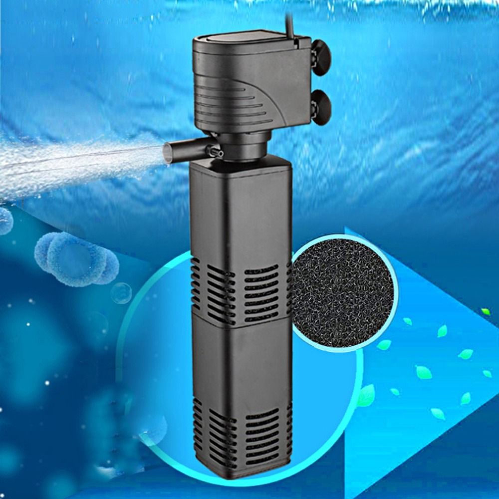 البلاستيك 3 في 1 فلتر خزان الأ - مراجعة Aquarium Pump وسعره