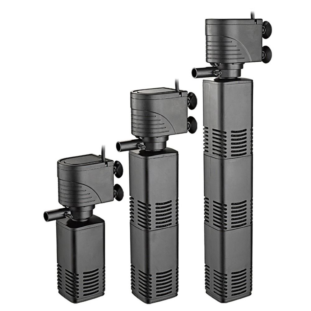 البلاستيك 3 في 1 فلتر خزان الأ - مراجعة Aquarium Pump وسعره