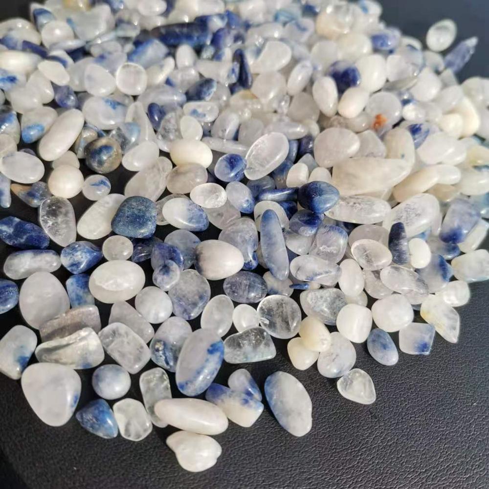 حصى كوارتز طبيعي أزرق اللون مع - مراجعة Fish Tank Gravel وسعره
