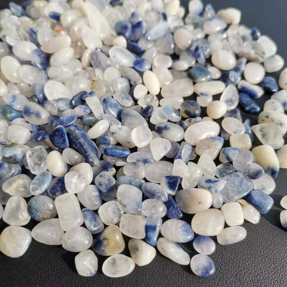 حصى كوارتز طبيعي أزرق اللون مع - مراجعة Fish Tank Gravel وسعره