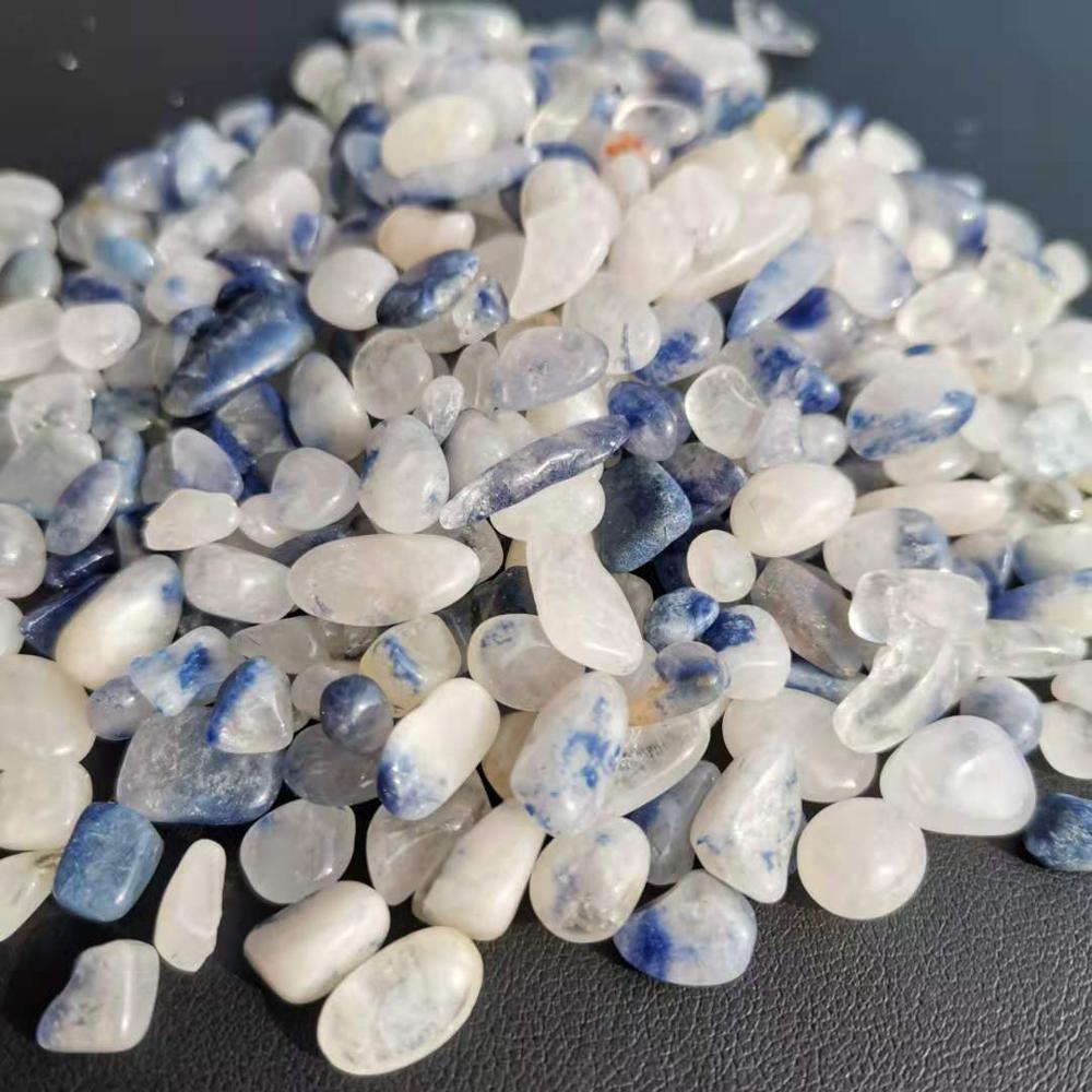 حصى كوارتز طبيعي أزرق اللون مع - مراجعة Fish Tank Gravel وسعره