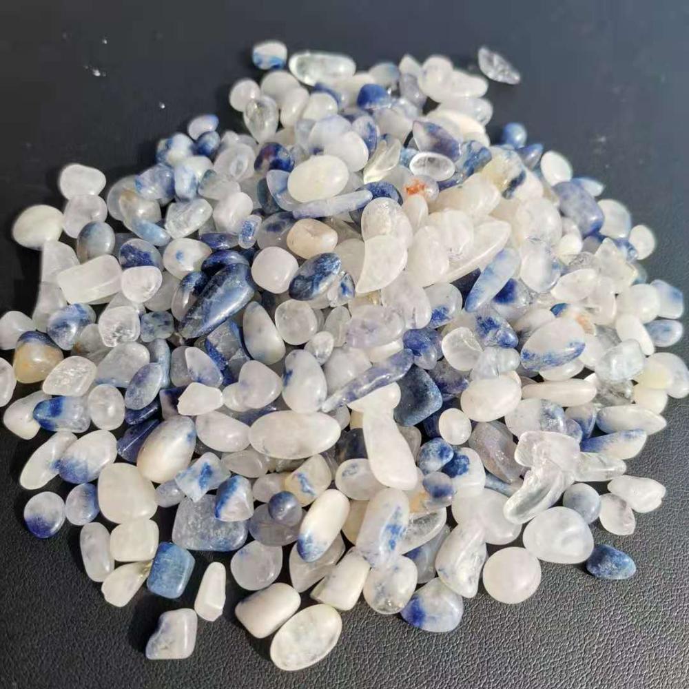 حصى كوارتز طبيعي أزرق اللون مع - مراجعة Fish Tank Gravel وسعره